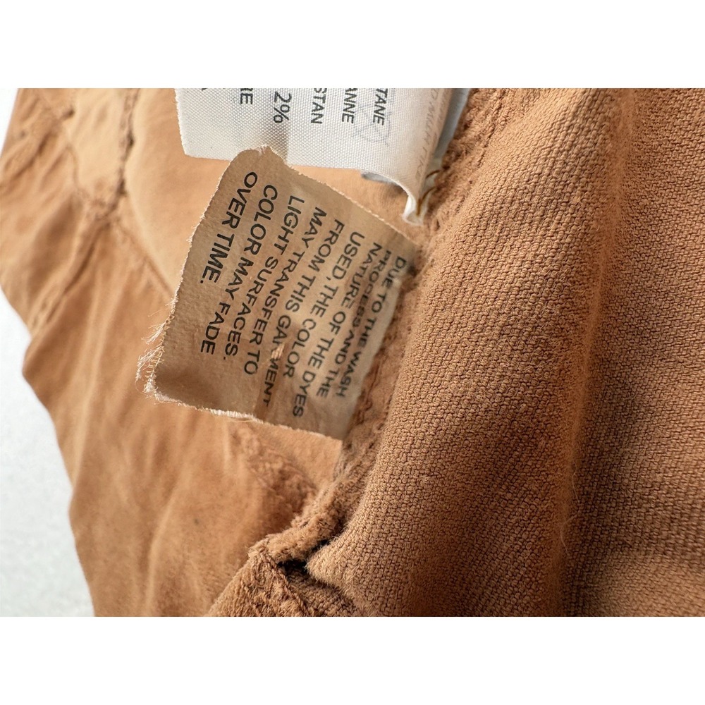 Madewell Sued Mini Skirt Caramel Brown Size 6 - Picture 6 of 15